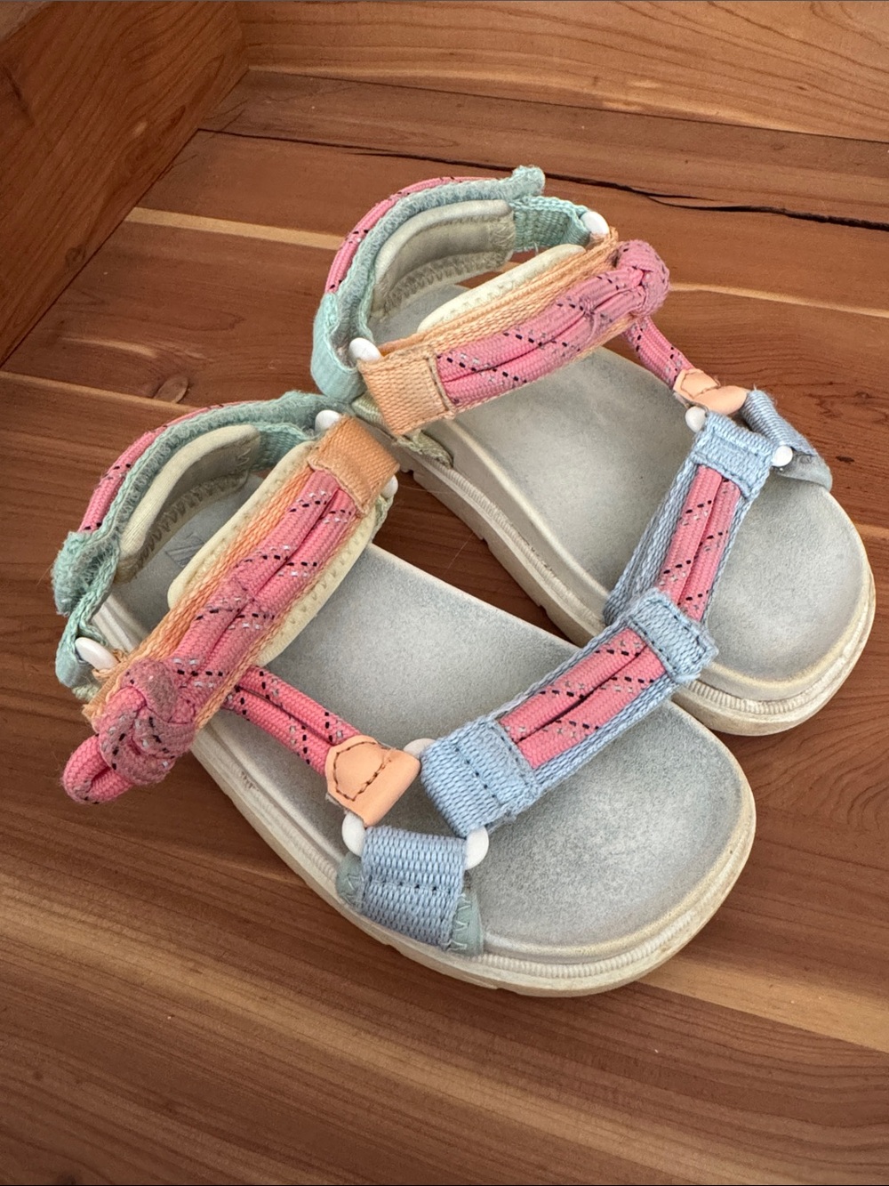 Zara girls tactical sandals